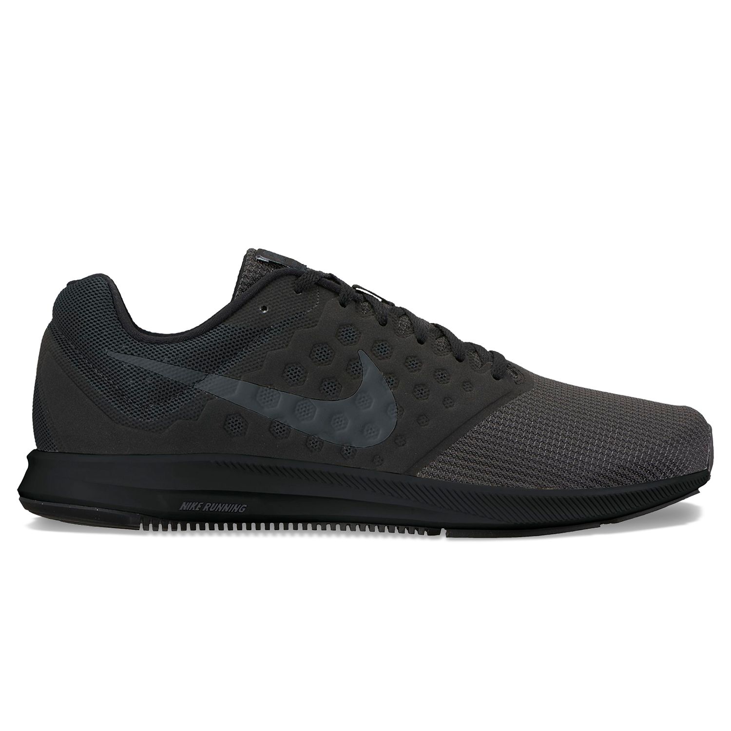Nike Downshifter 7 Men\u0027s Running Shoes. Black Gray Volt. sale
